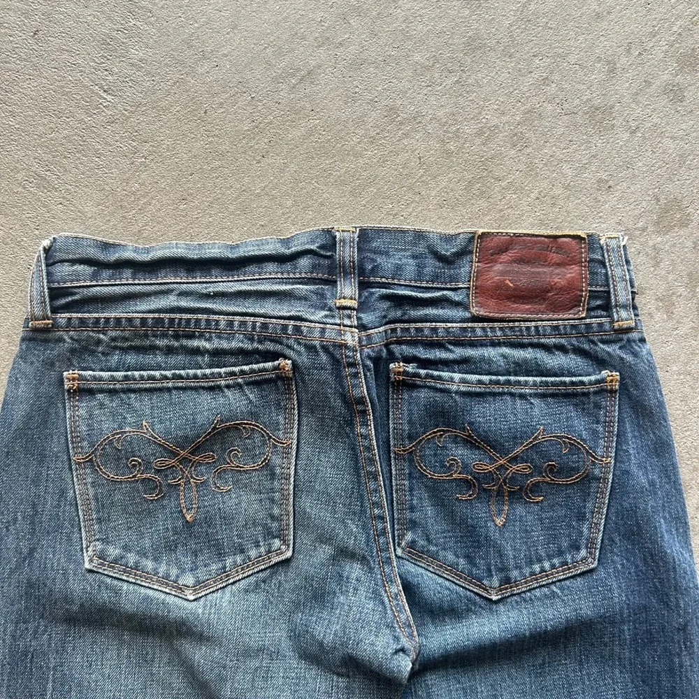 Vintage Ralph Lauren Bootcut Jeans Women's 28x34 Blue Medium Wash Denim Flare